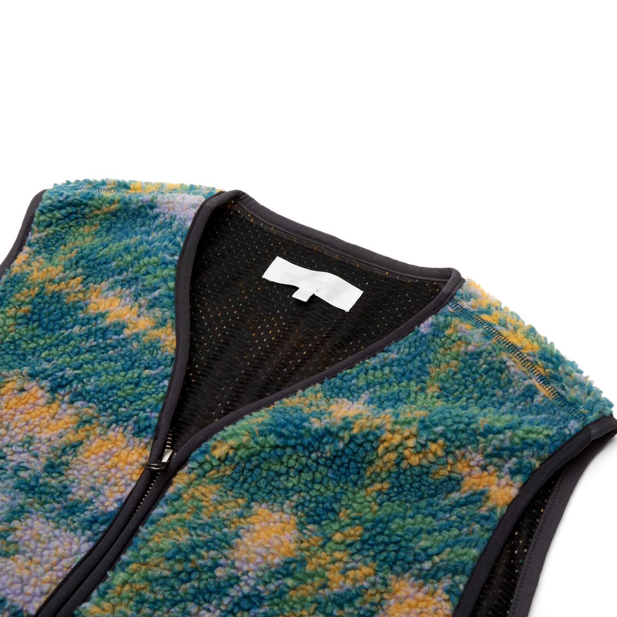 thisisneverthat Fleece Check Vest (Lavender)