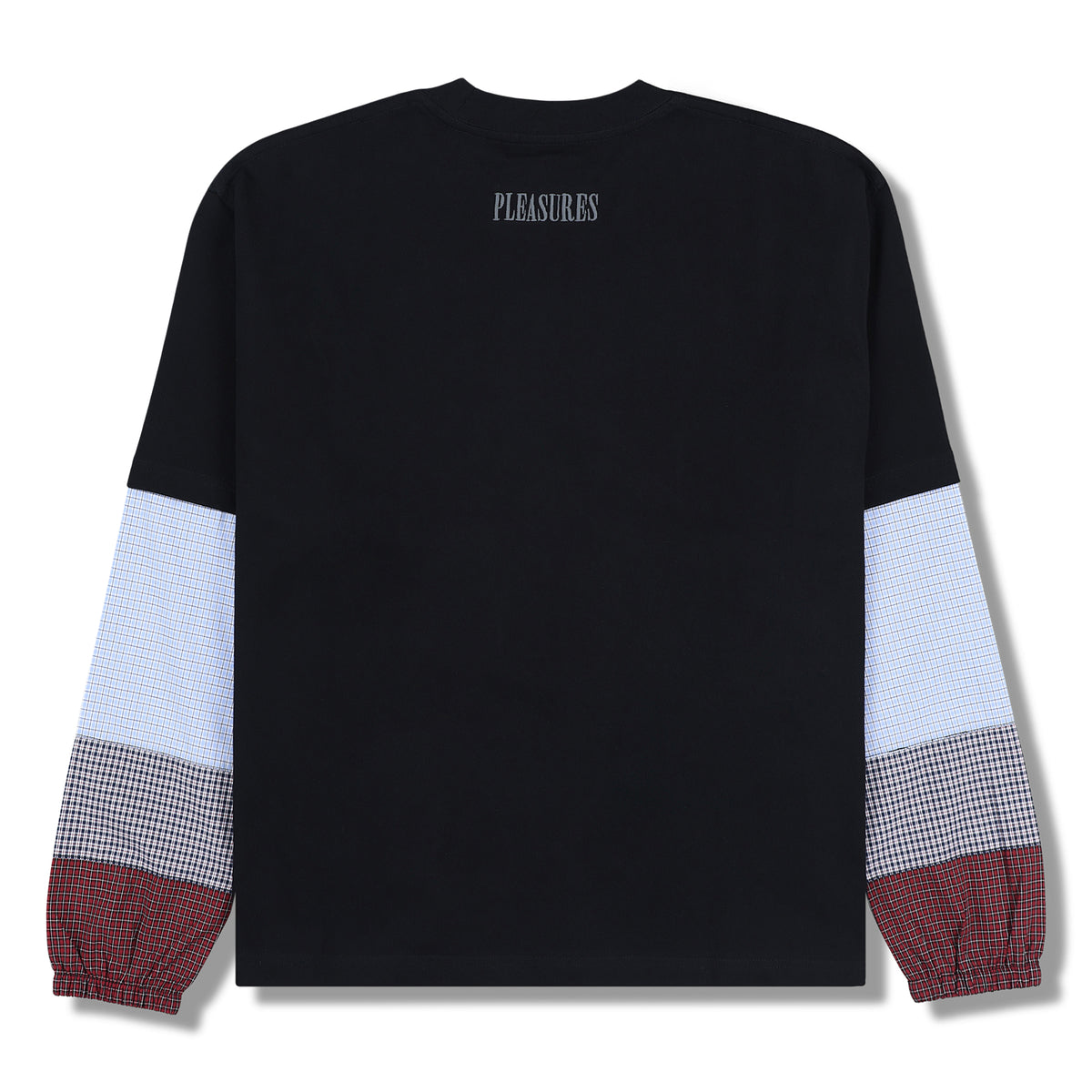 Pleasures Tartan Heavyweight Long Sleeve (Black)
