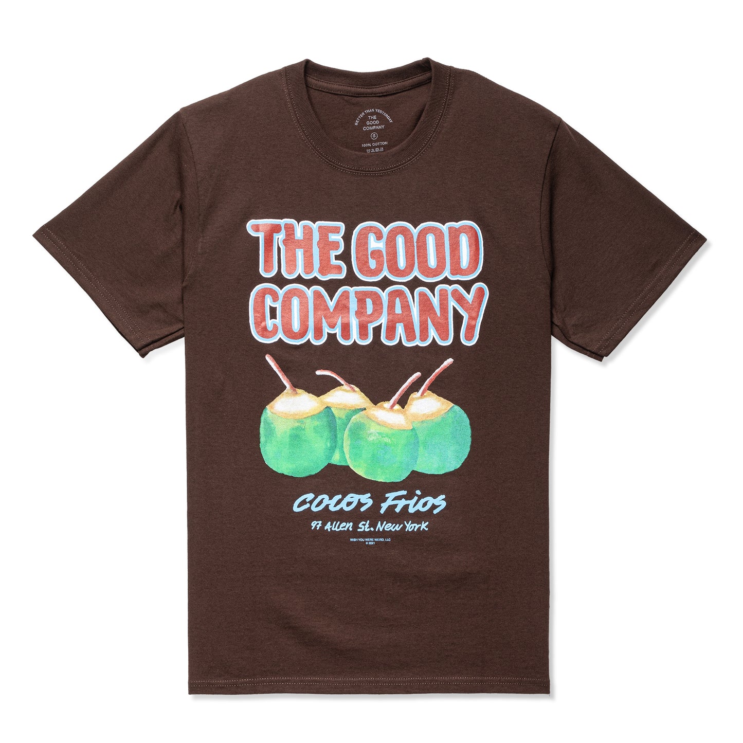 The Good Company Cocos Frios Tee (Brown/Multicolor)