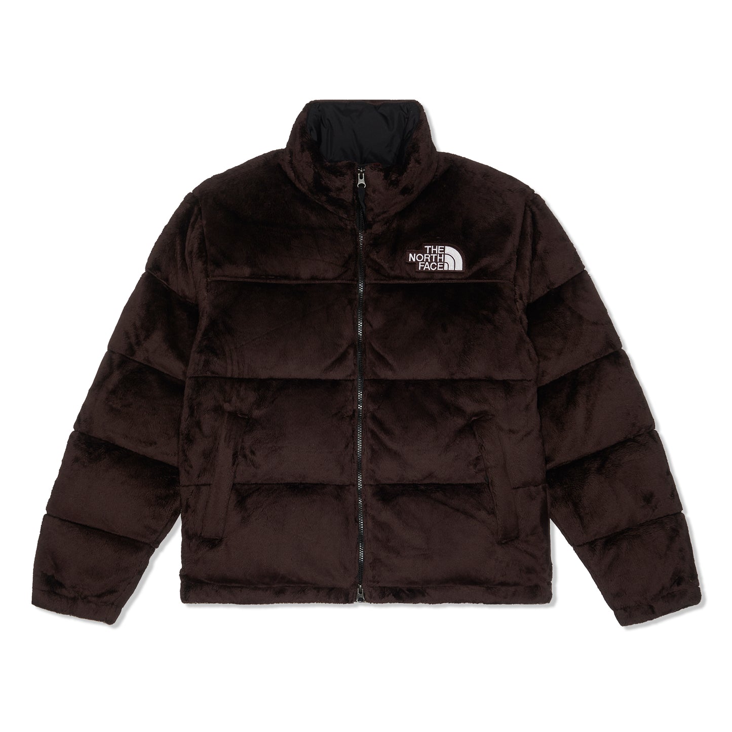 The North Face Versa Velour Nuptse Jacket (Coal Brown)