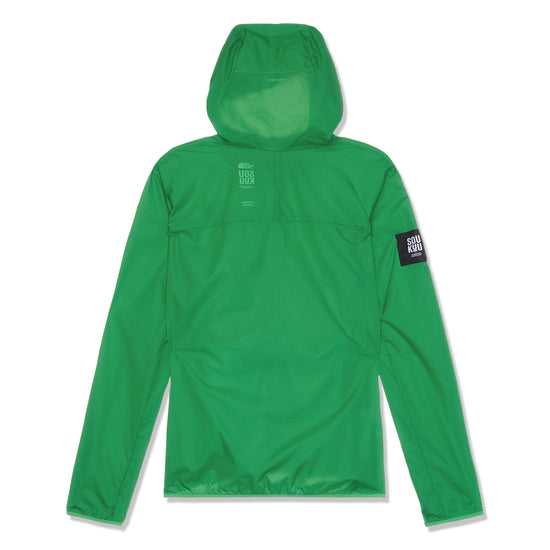 The North Face x SOUKUU Trail Run Packable Wind Jacket (Fern Green)