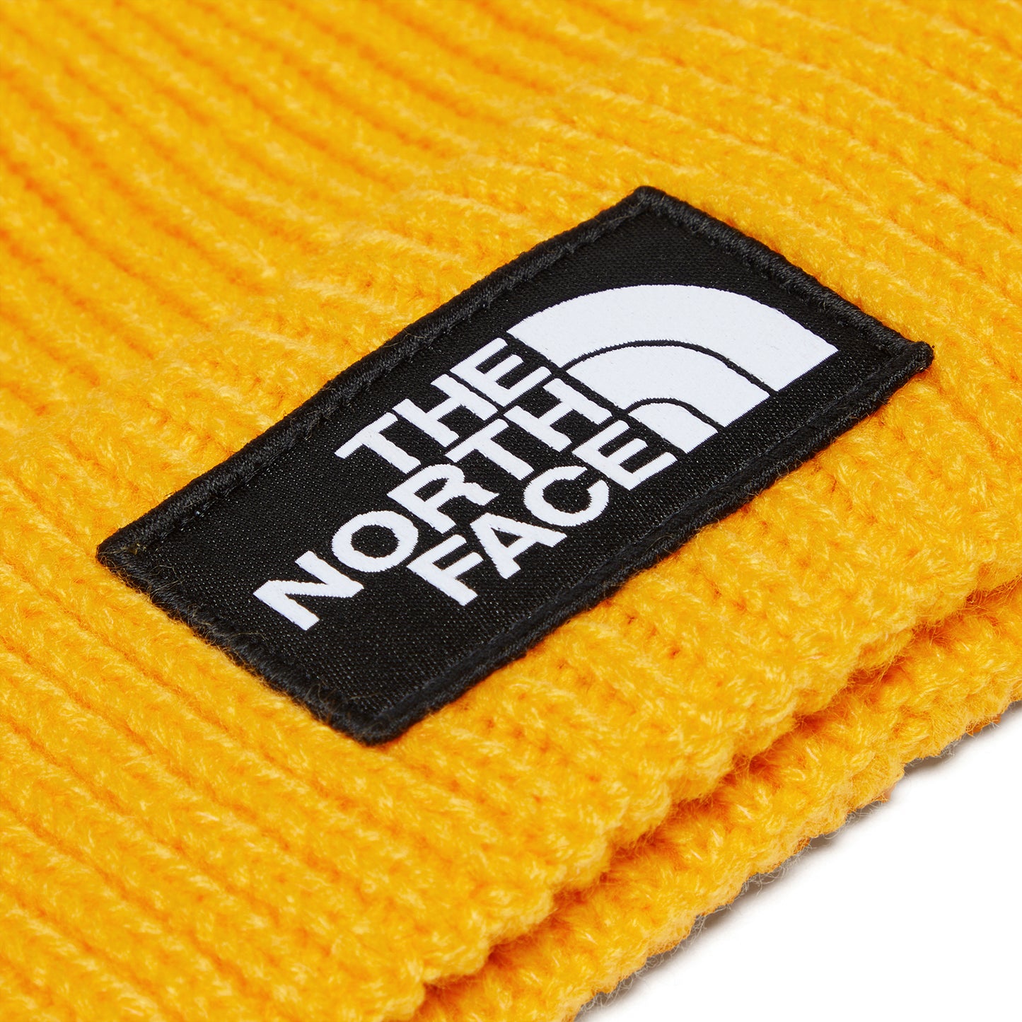 The North Face TNF™ Logo Box Cuffed Beanie (Summit Gold)