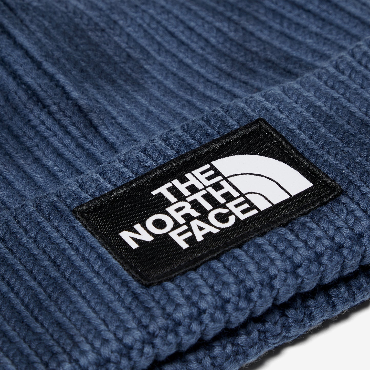 The North Face Tie-Dye Logo Box Beanie (Shady Blue)
