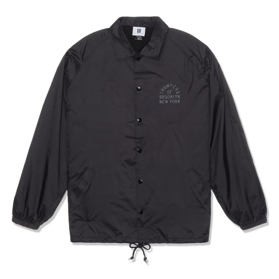 Thumpers Address Sherpa Lined Coaches Jacket (Black)