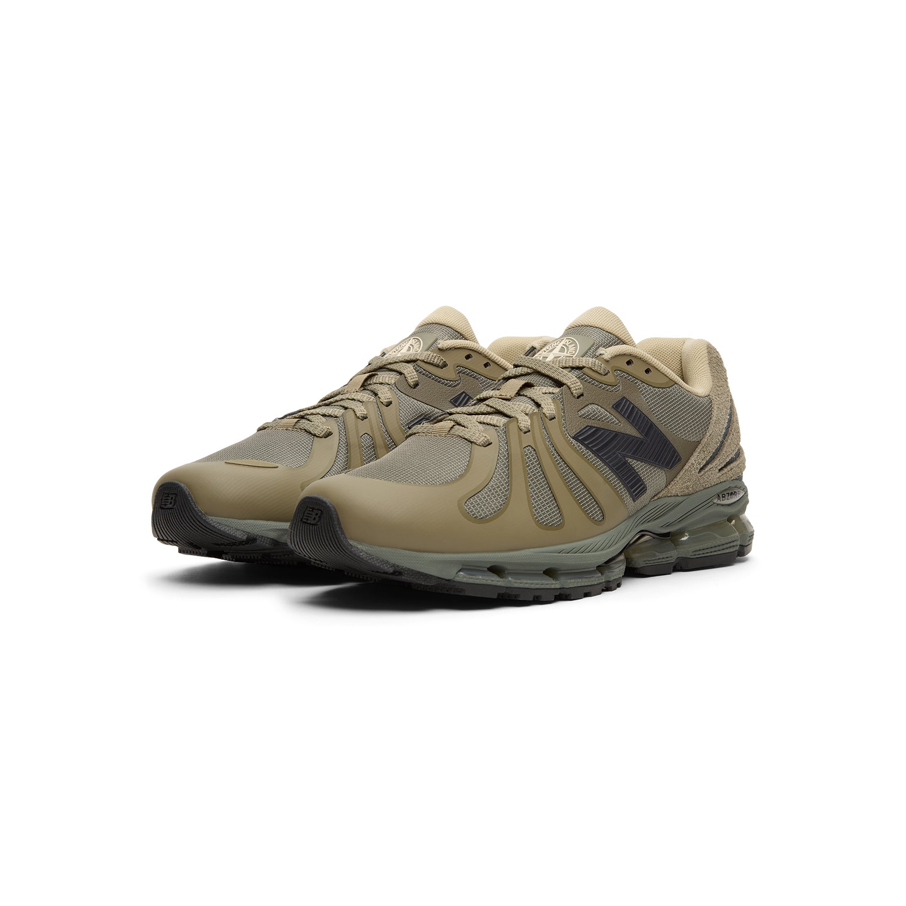 Stone Island X New Balance ABZORB 1890 (Covert Green) – CNCPTS