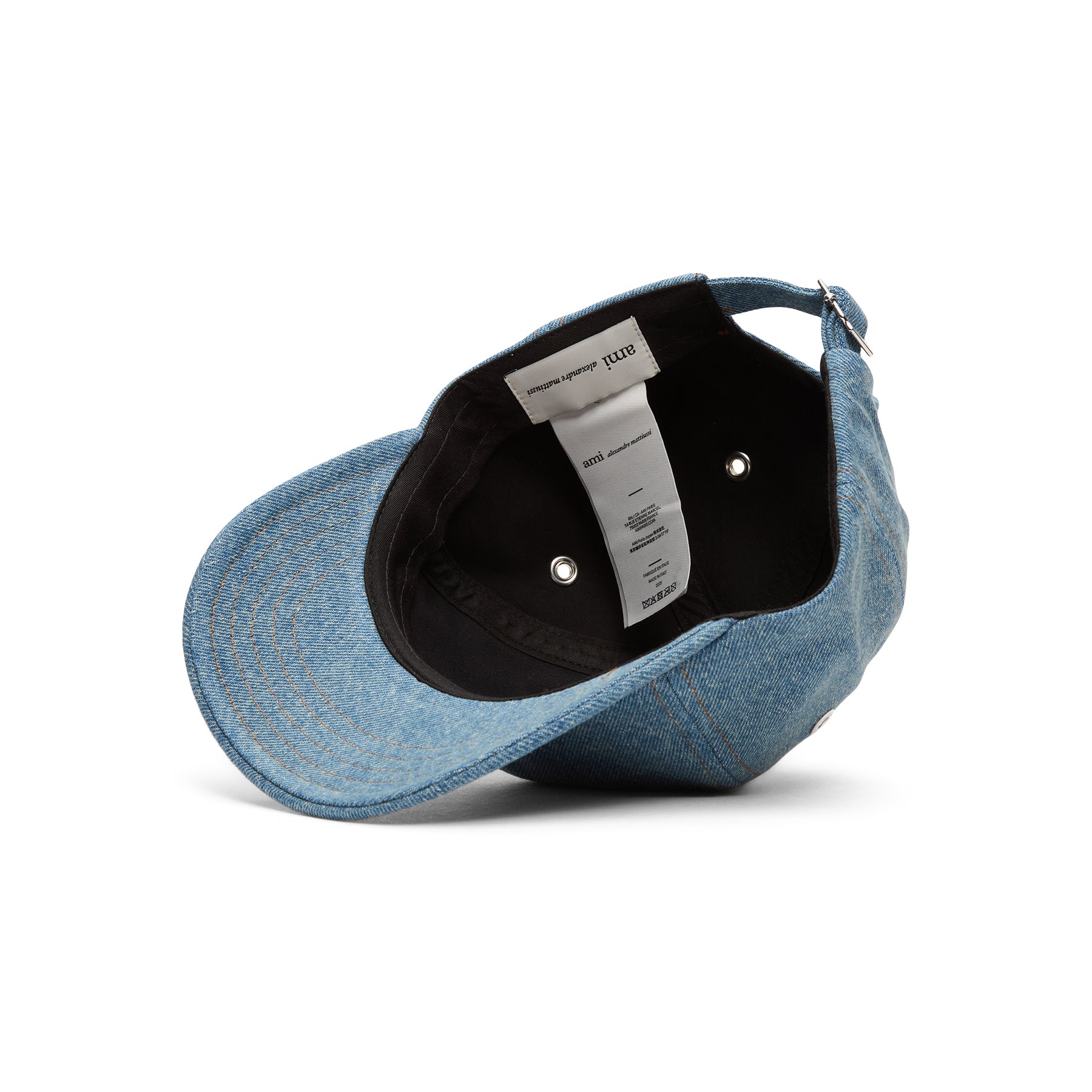 AMI Tabacco AMI De Coeur Embroidery Cap (Bleu used)