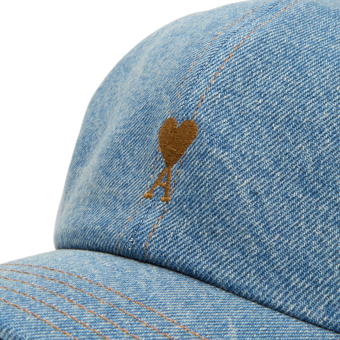 AMI Tabacco AMI De Coeur Embroidery Cap (Bleu used)