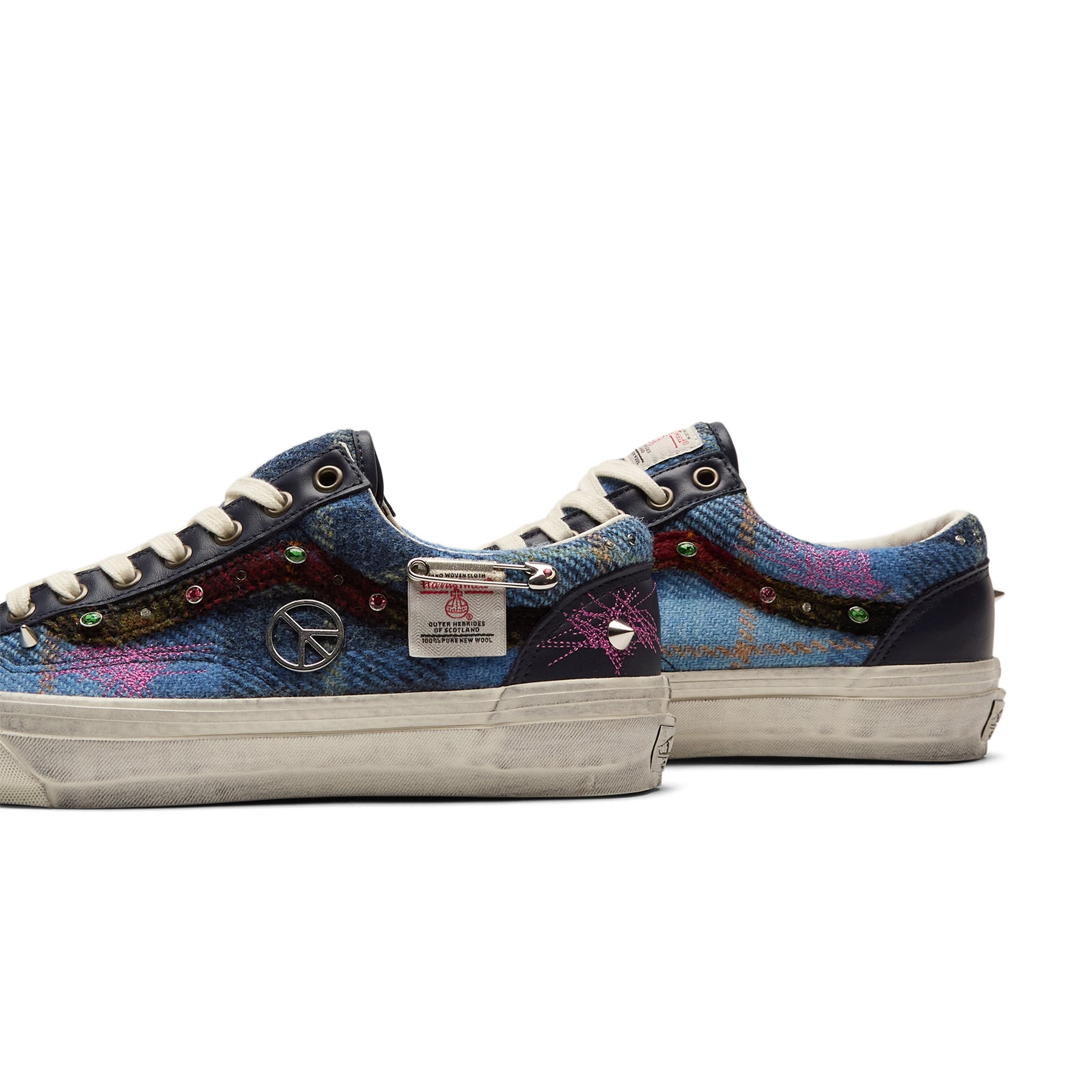 Vans LX Old Skool 36 Harris Tweed (Harris Tweed Navy/Multi) – CNCPTS