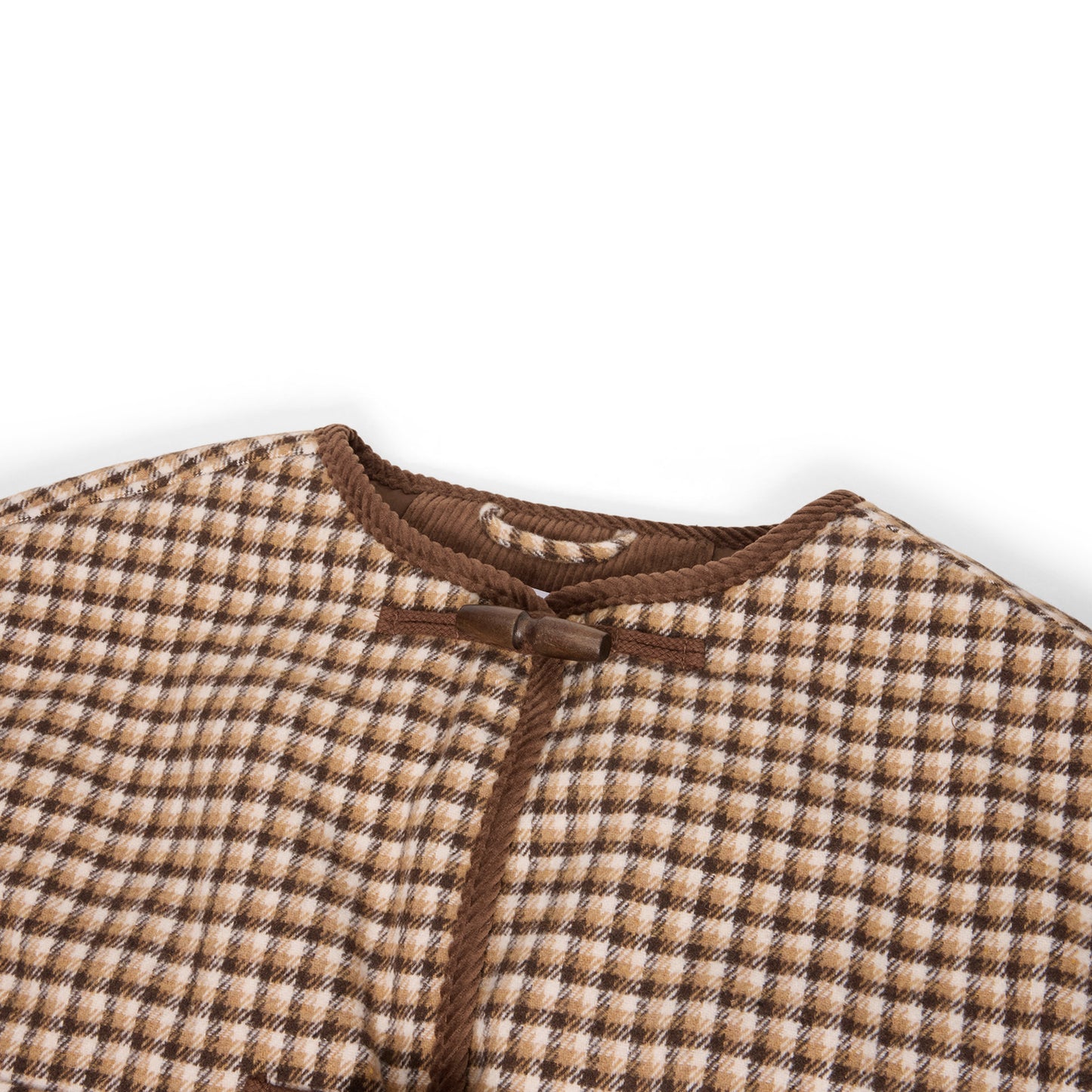 House of Sunny Retro Blanket Jacket (Blonde Multi)