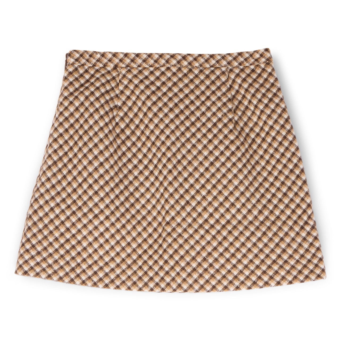 House of Sunny Retro Blanket Skirt (Blonde Multi)