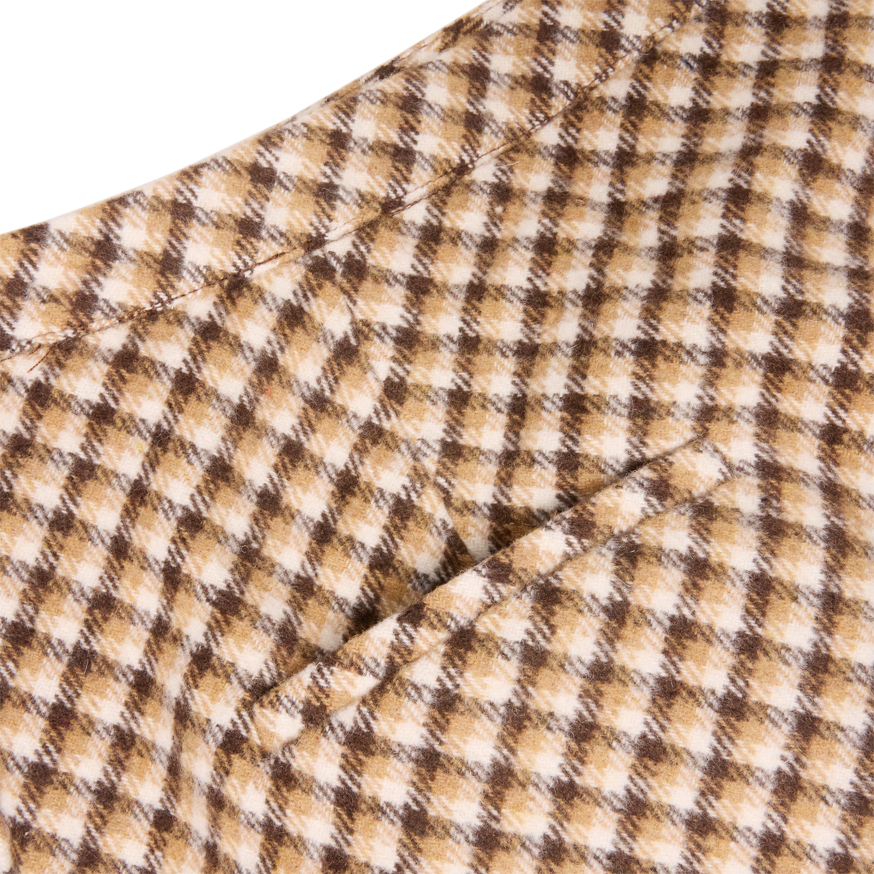 House of Sunny Retro Blanket Skirt (Blonde Multi)