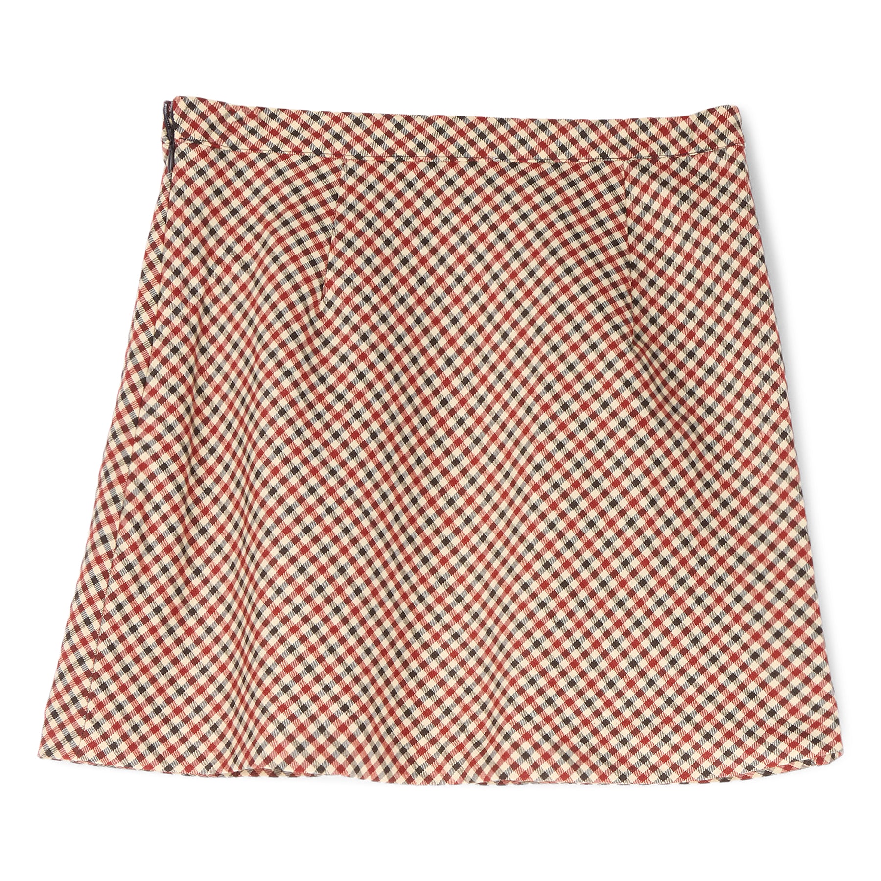House of Sunny The Marie Skirt (Wine Multi)