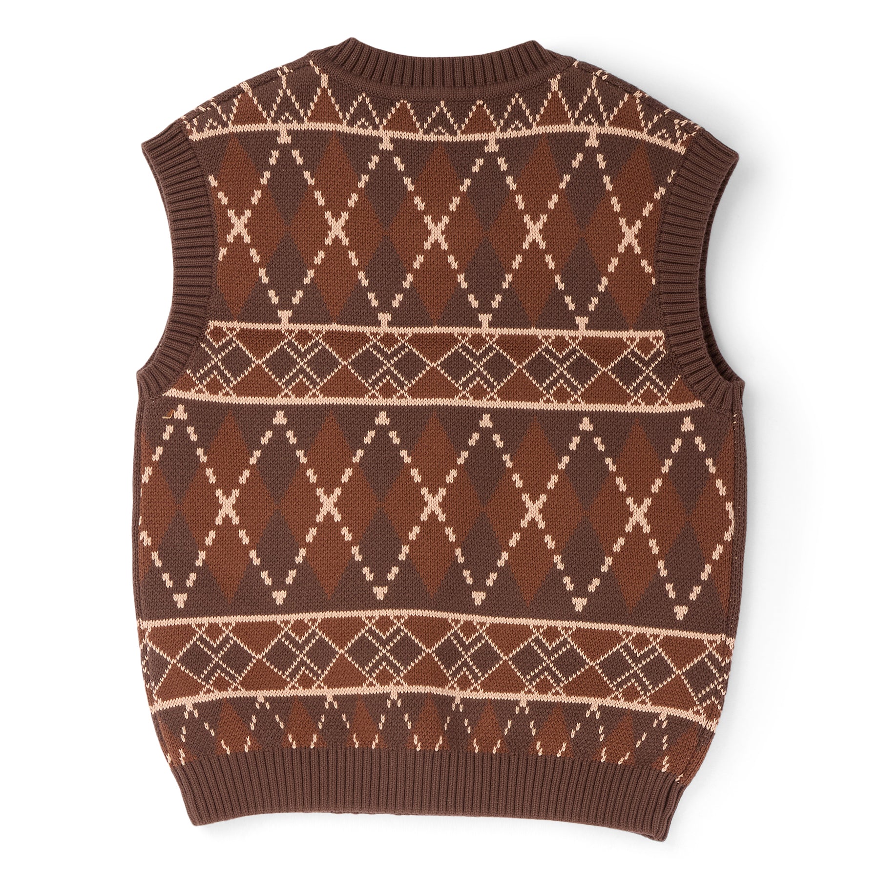 House of Sunny Ripples Vest (Tobacco)