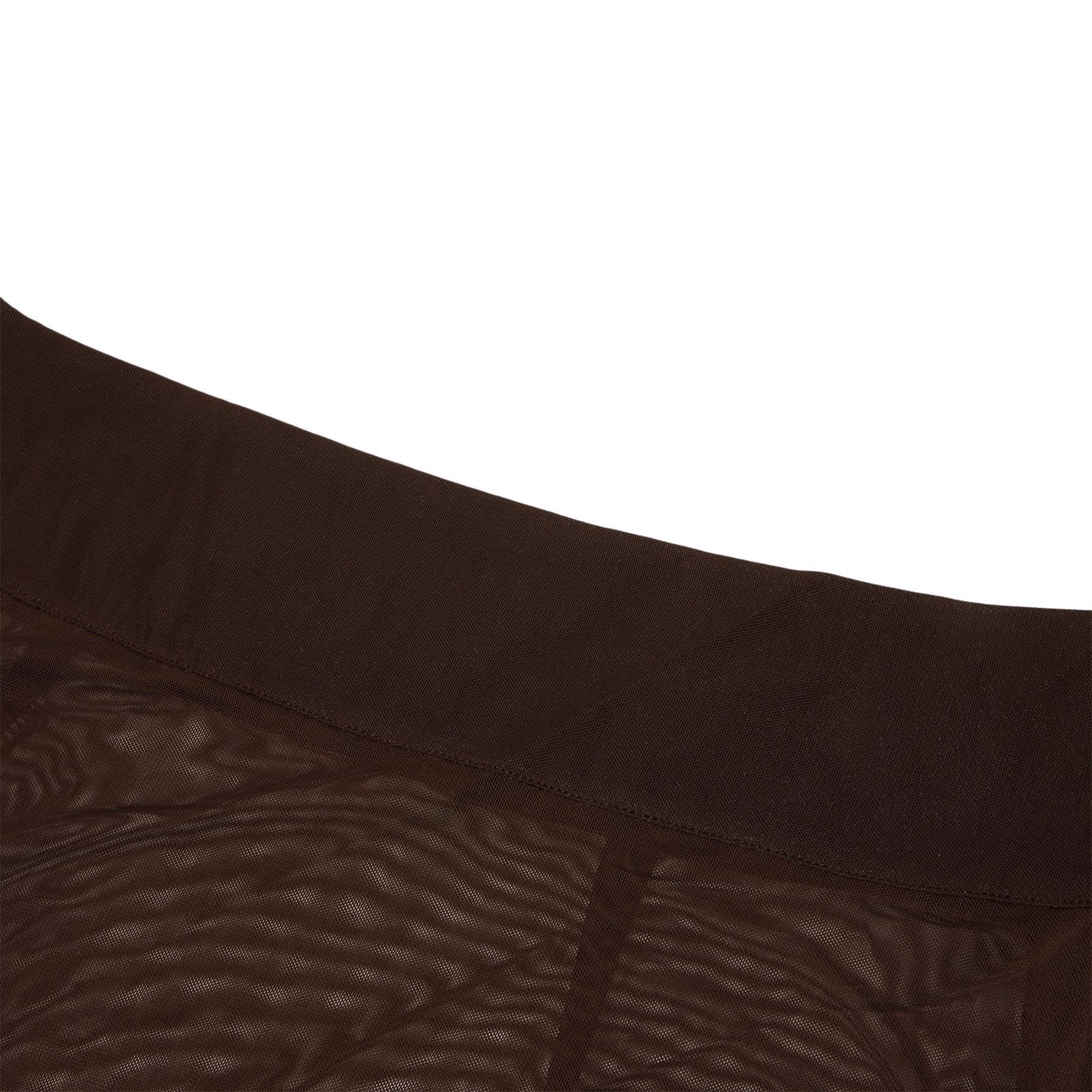 House of Sunny The Rosewood Mesh Skirt (Rosewood Brown)