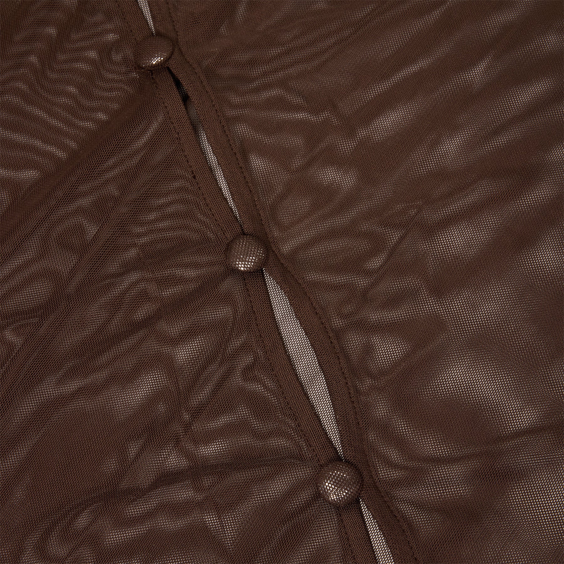 House of Sunny The Rosewood Mesh Skirt (Rosewood Brown)