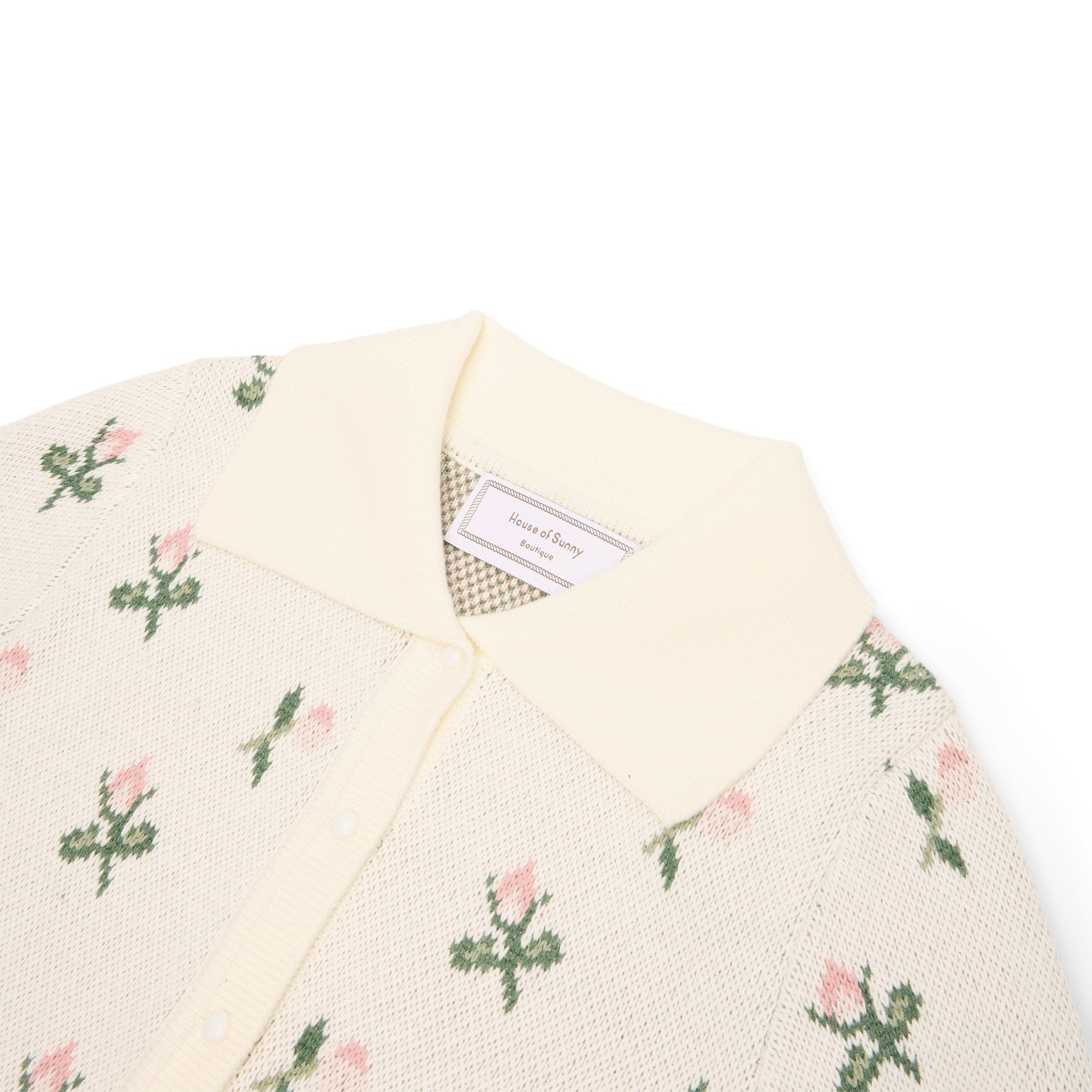 House of Sunny Time To Play Cardigan (Milk)