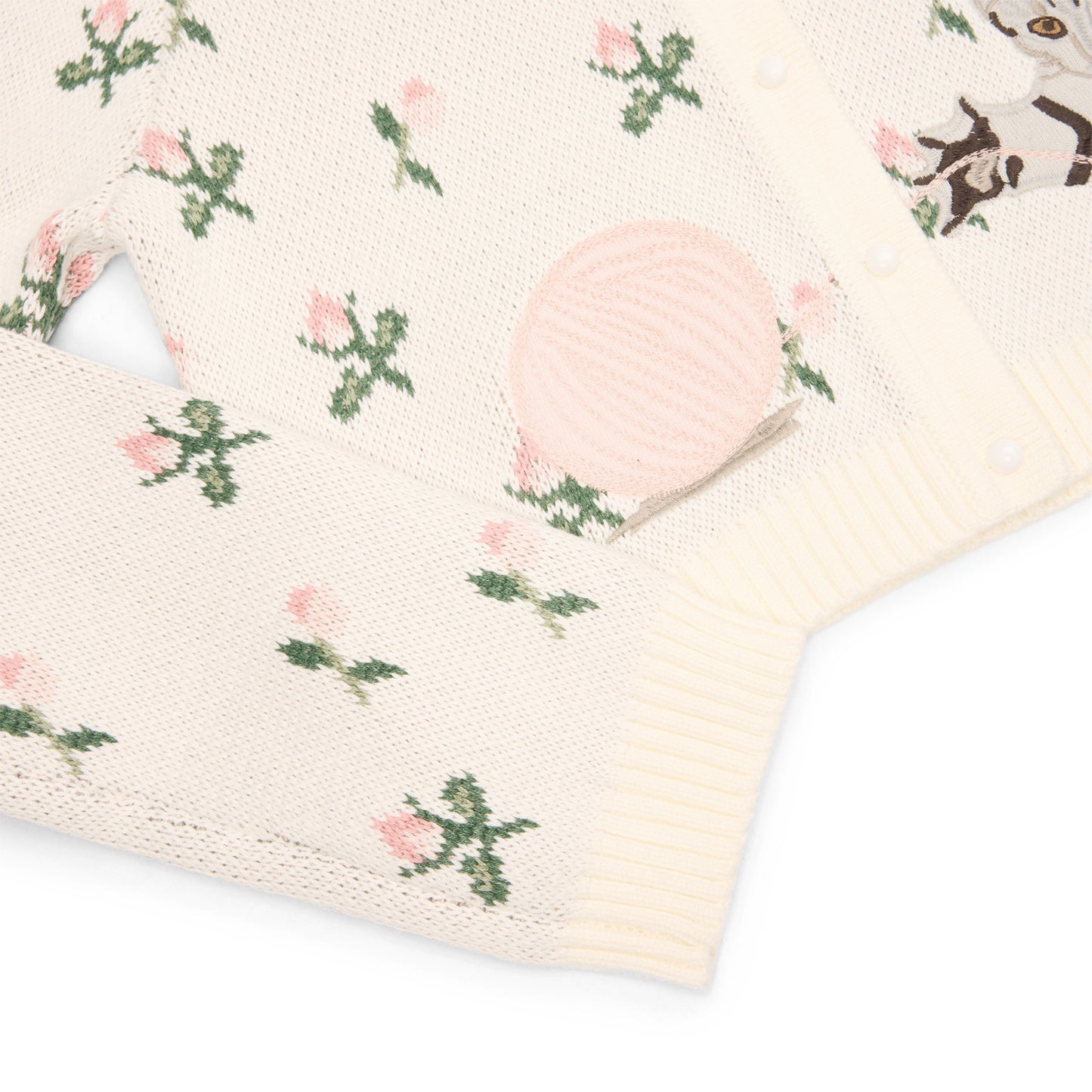 House of Sunny Time To Play Cardigan (Milk)