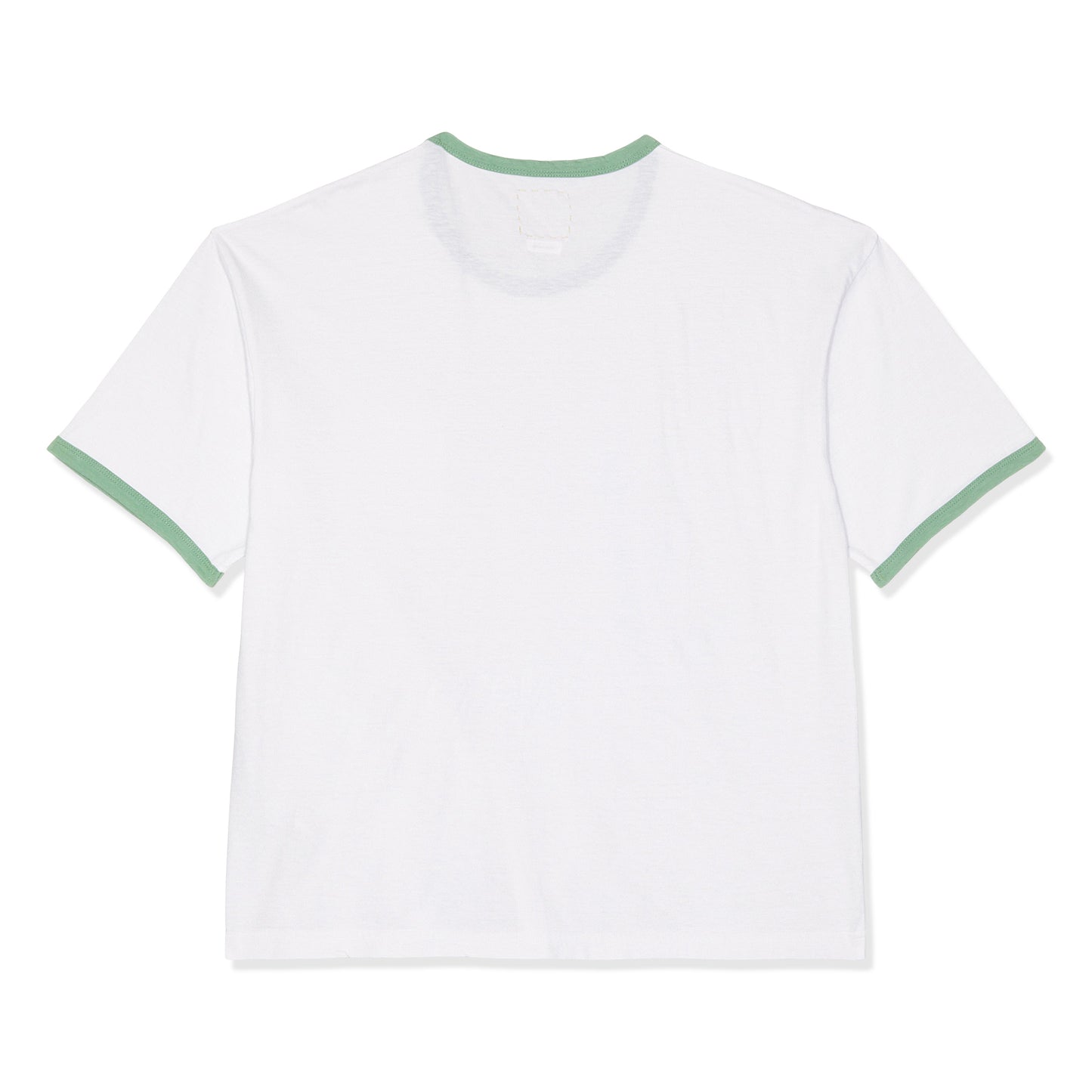 Visvim Amplus Ringer Short Sleeve Tee (White/Light Green)