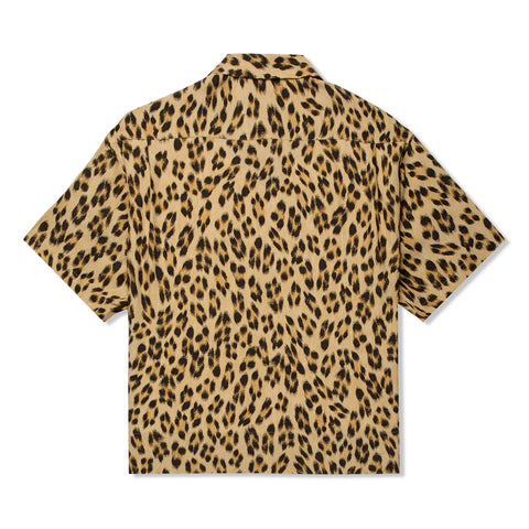Visvim Caban Short Sleeve Shirt (Leopard Beige)