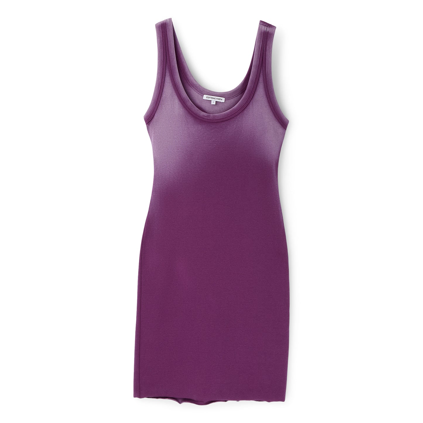 Cotton Citizen Verona Scoop Mini Dress (Violet Cast)