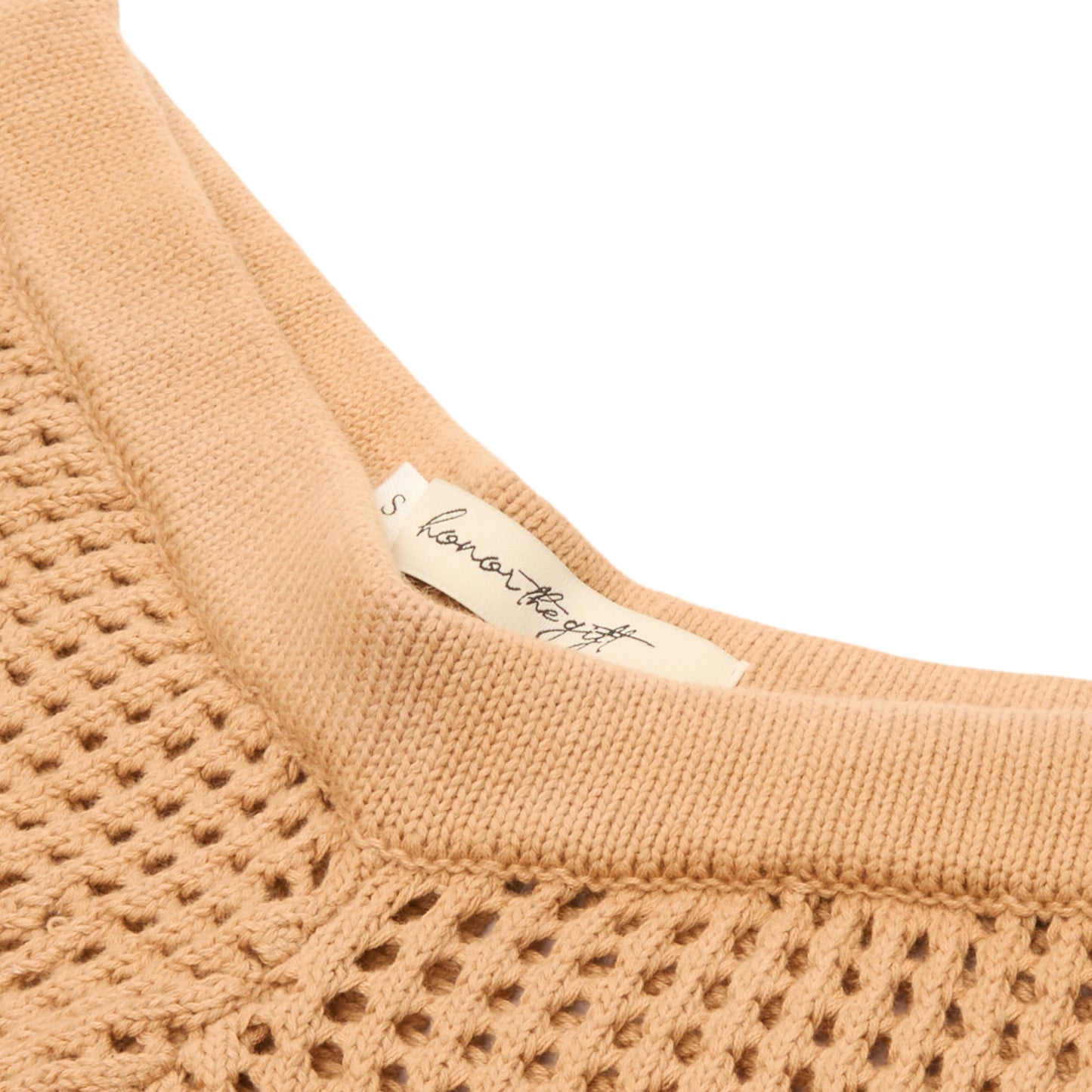 Honor The Gift B-Summer Crochet Ombre Pant (Tan)