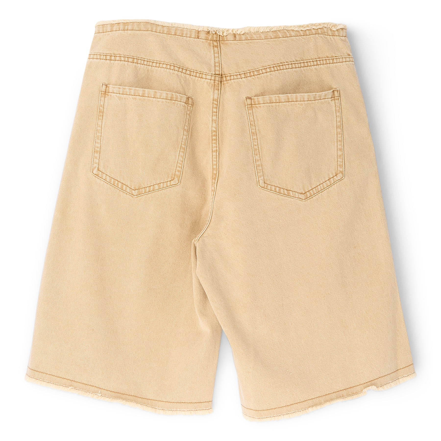 Honor The Gift B-Summer Raw Edge Baggy Short (Tan)
