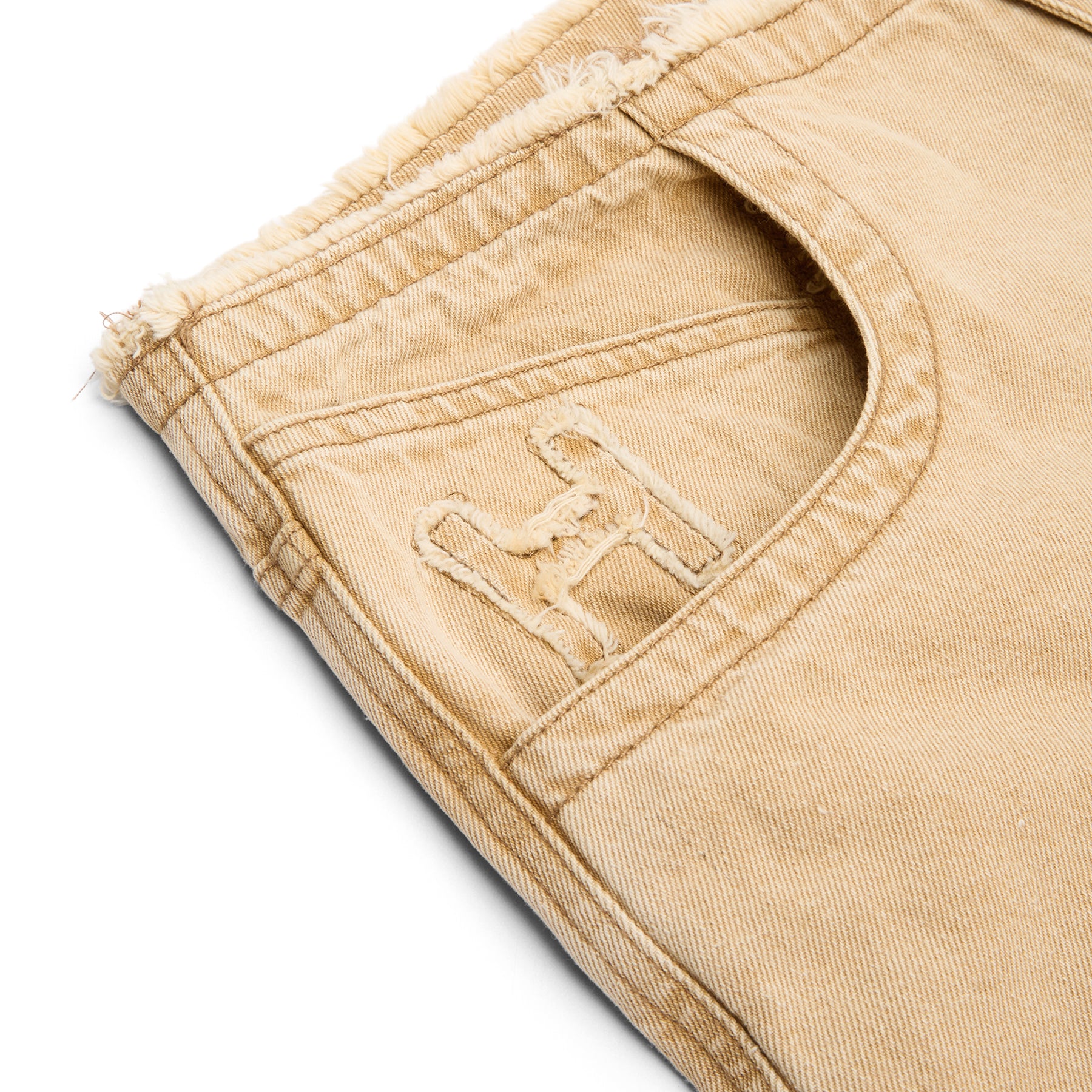 Honor The Gift B-Summer Raw Edge Baggy Short (Tan)