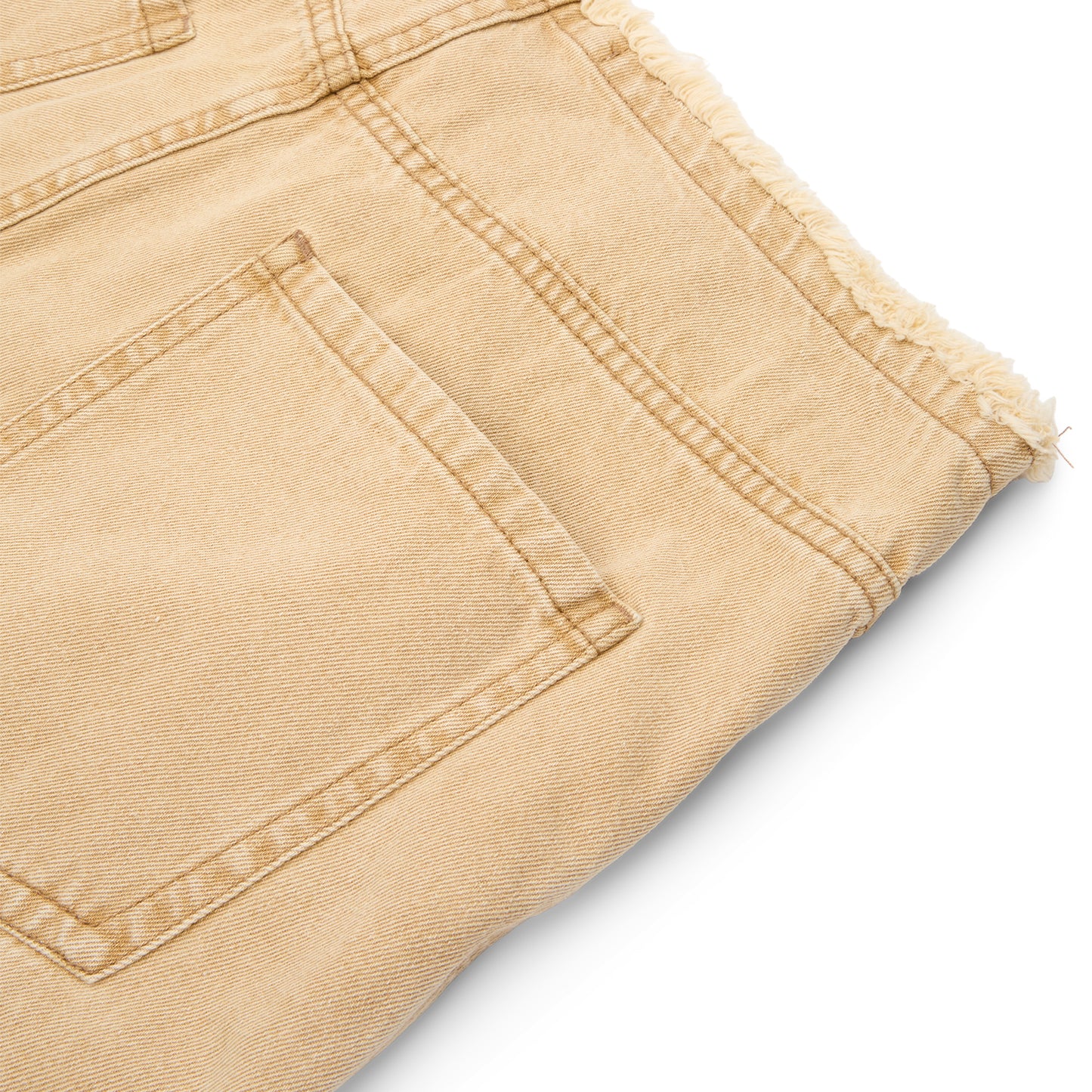 Honor The Gift B-Summer Raw Edge Baggy Short (Tan)