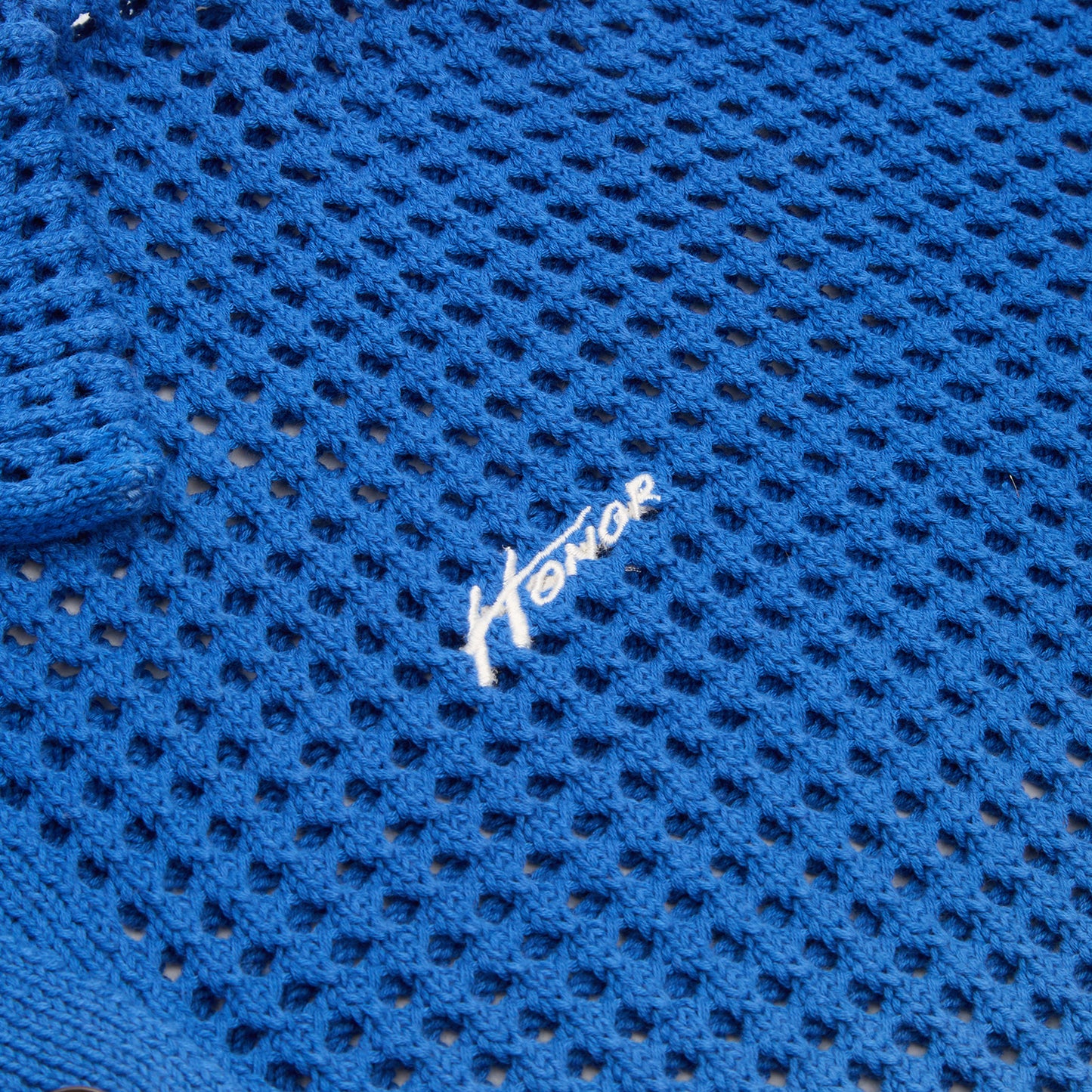 Honor The Gift B-Summer Crochet Ombre Shirt (Blue)