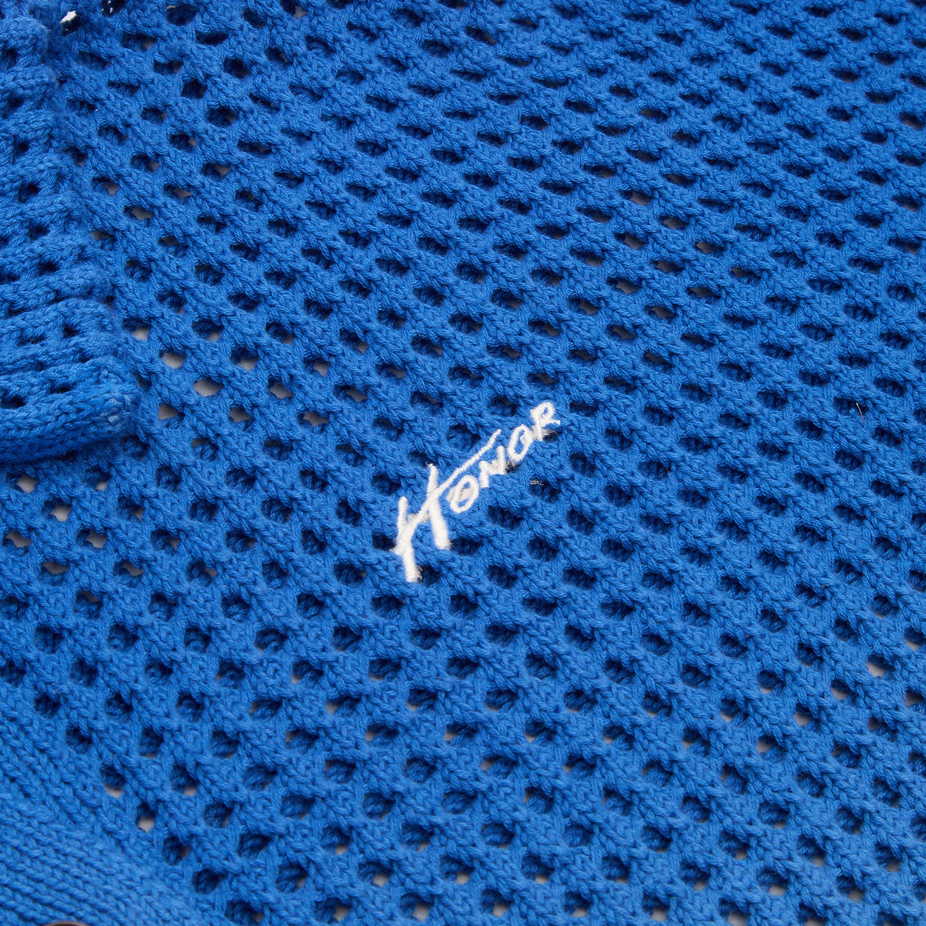 Honor The Gift B-Summer Crochet Ombre Shirt (Blue)