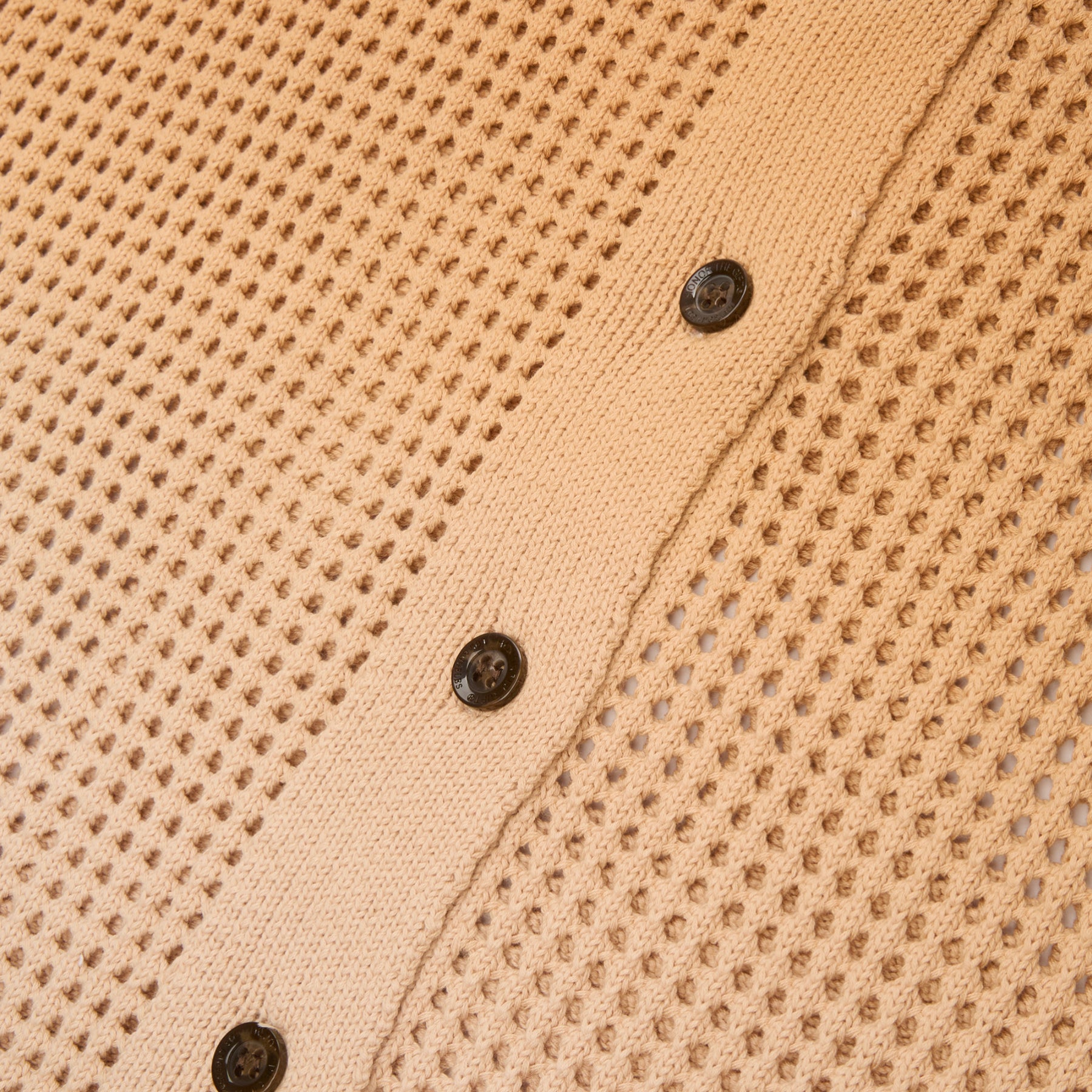 Honor The Gift B-Summer Crochet Ombre Shirt (Tan)