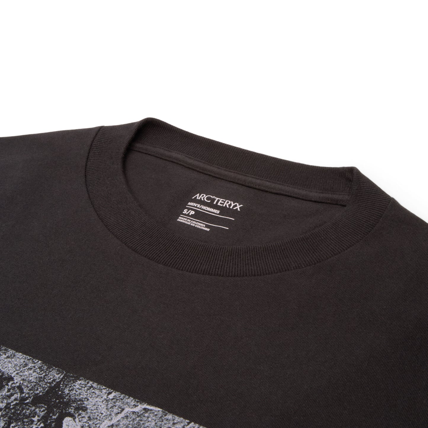 Arc'teryx Kragg Cotton Lithographica SS M (Black)
