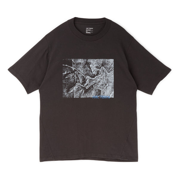 Arc'teryx Kragg Cotton Lithographica SS M (Black) – CNCPTS