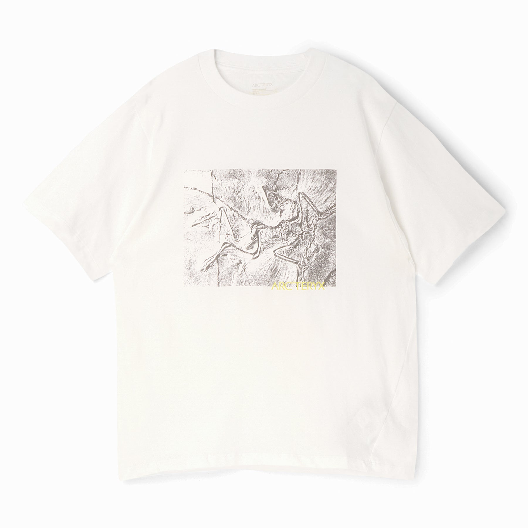 Arc'teryx Kragg Cotton Lithographica SS M (White Light)
