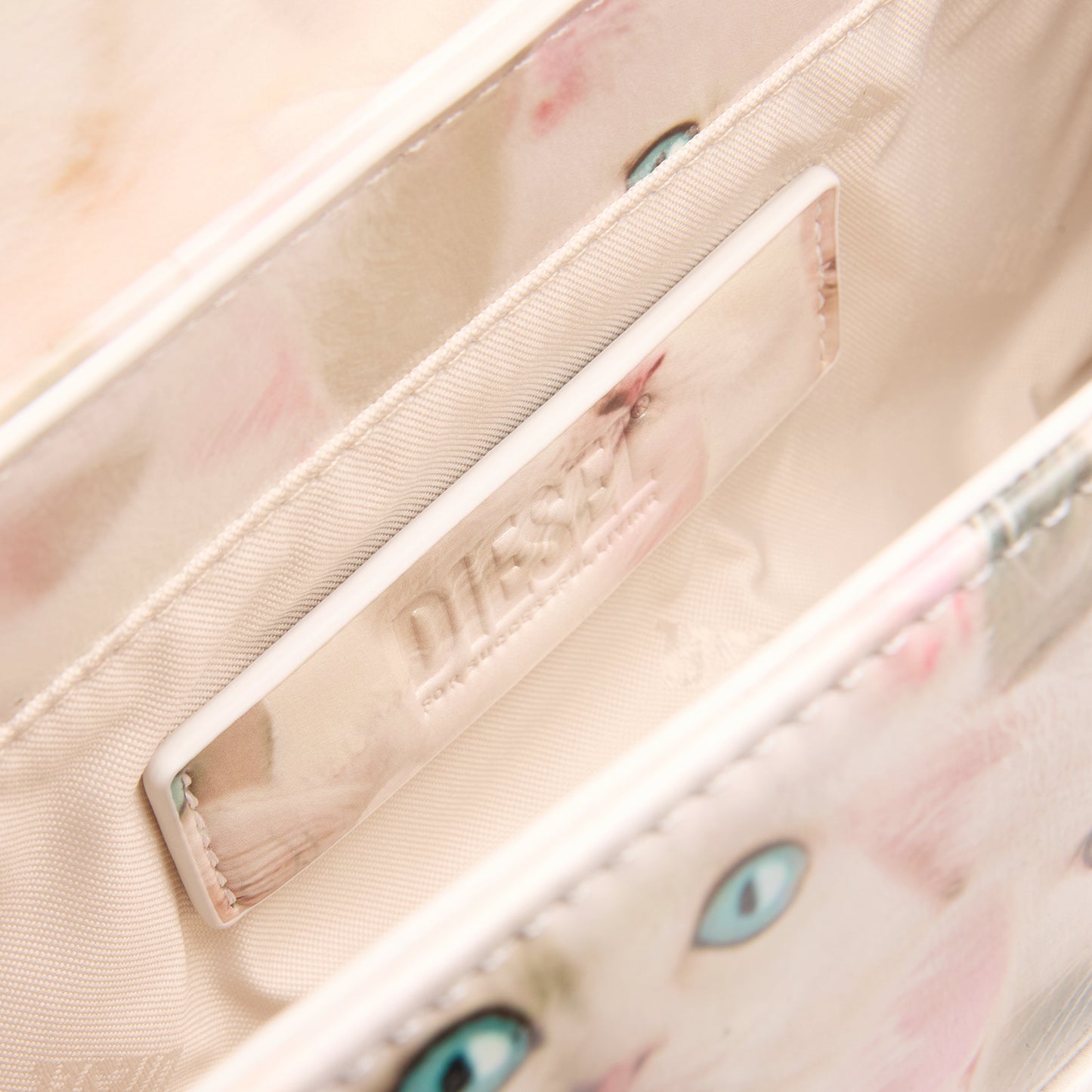 Diesel Fabric & Poly PLAY CROSSBODY (White)