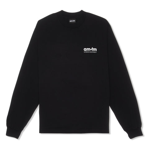 am-fm Orb Long Sleeve T-Shirt (Black)