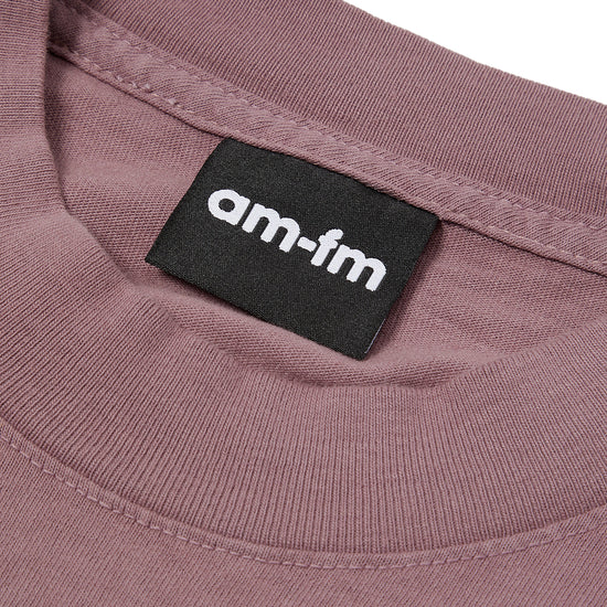 am-fm Seeing Sounds V1 T-Shirt (Mauve)