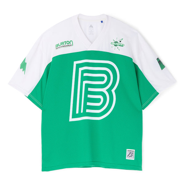 burton celtics snowboard for sale Burton B SS Jersey Shirt (Green), S