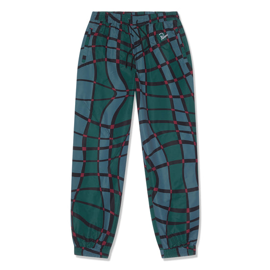 by Parra Squared Waves Pattern Track Pants (Multi Check)