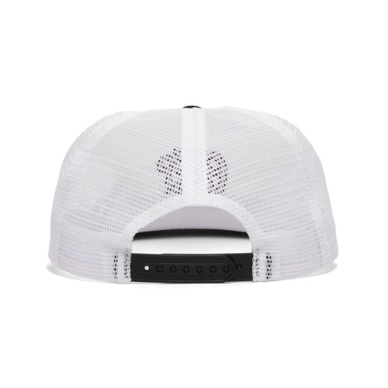 by Parra 1976 logo 5 panel hat (White)