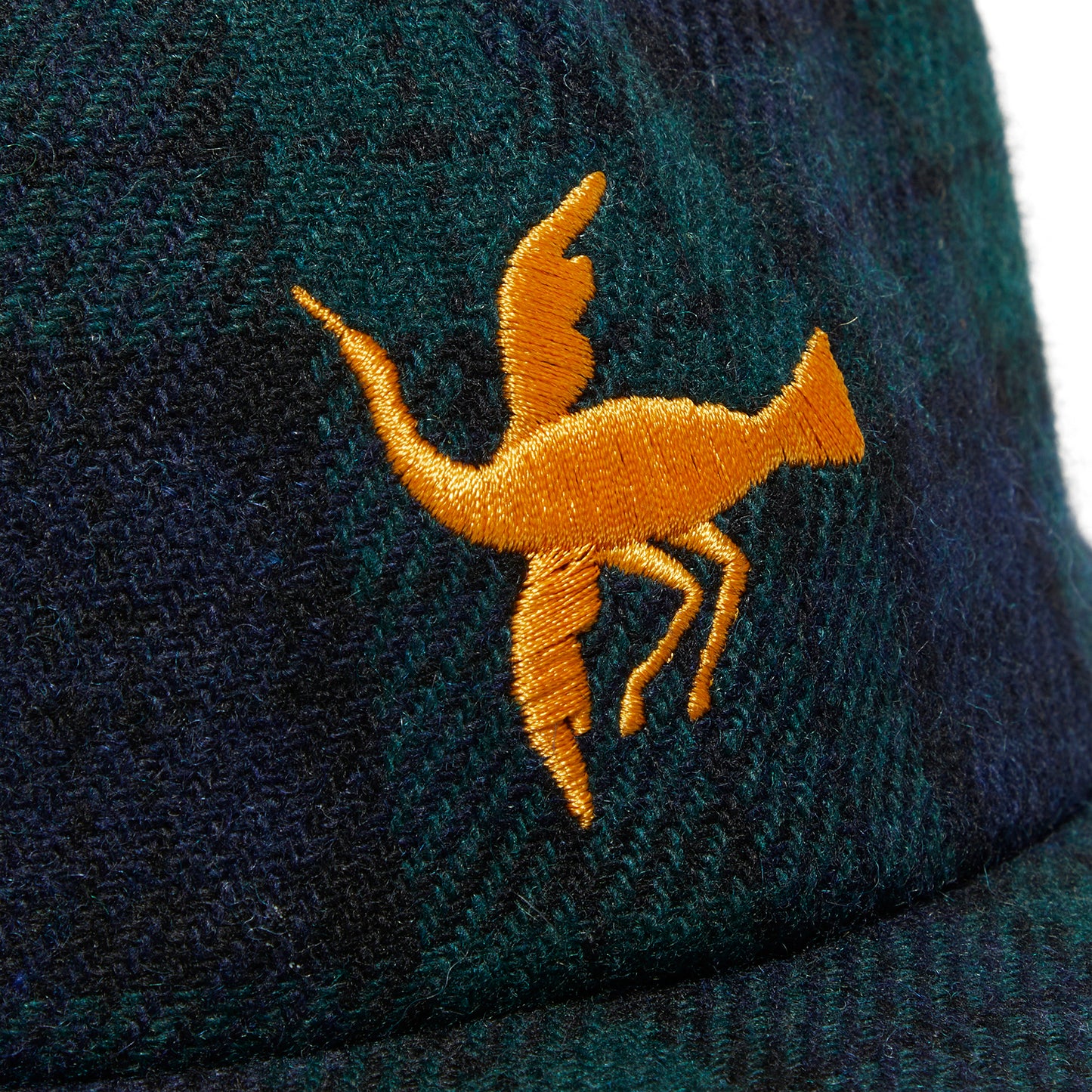 by Parra Clipped Wings 6 Panel Hat (Pine Green)