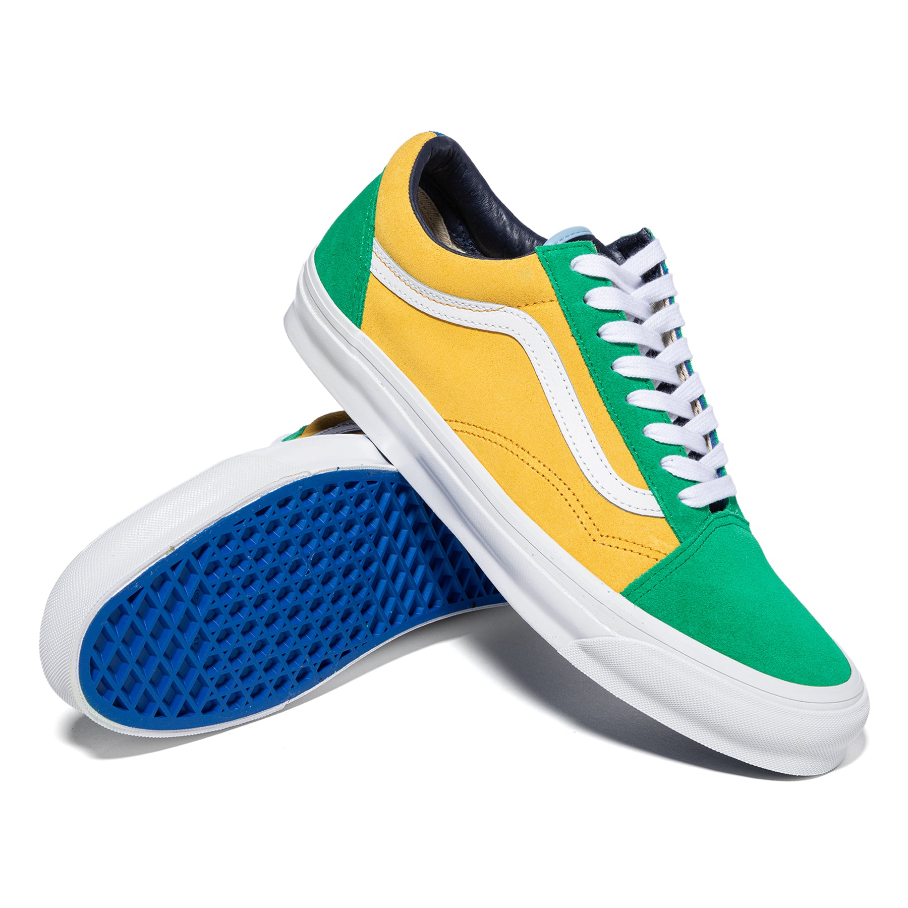 Vans OG Old Skool LX (Green/Yellow) – Concepts