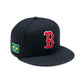 Concepts x New Era 59Fifty Boston Red Sox Brazil Flag Fitted Hat(Navy)