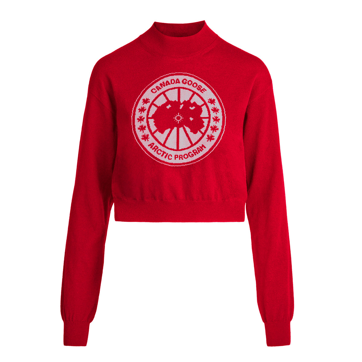 Canada Goose x Angel Chen Womens Logo Sweater (Red)