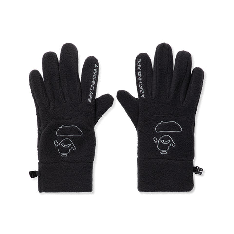 A Bathing Ape Ape Face Glove (Black)
