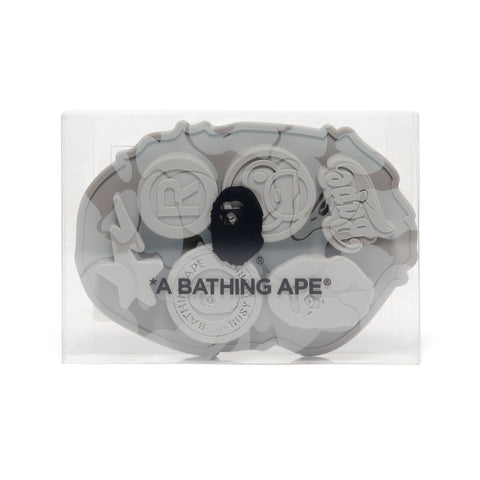 A Bathing Ape Ape Head Silicon Ice Tray (Black)