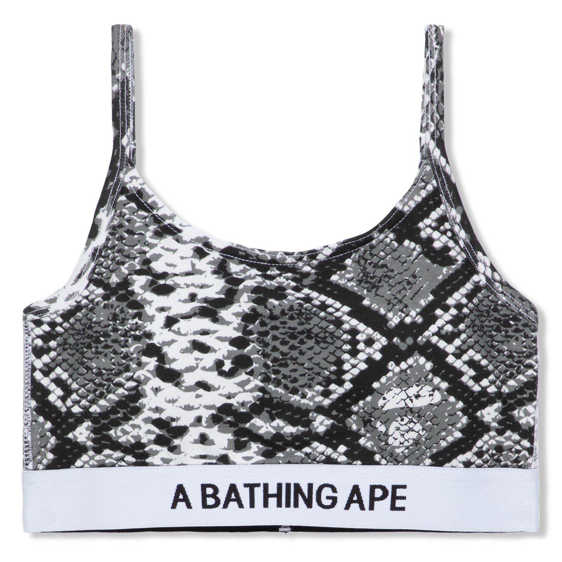 A Bathing Ape Womens Snake Pattern Sport Bra (Gray) – Concepts