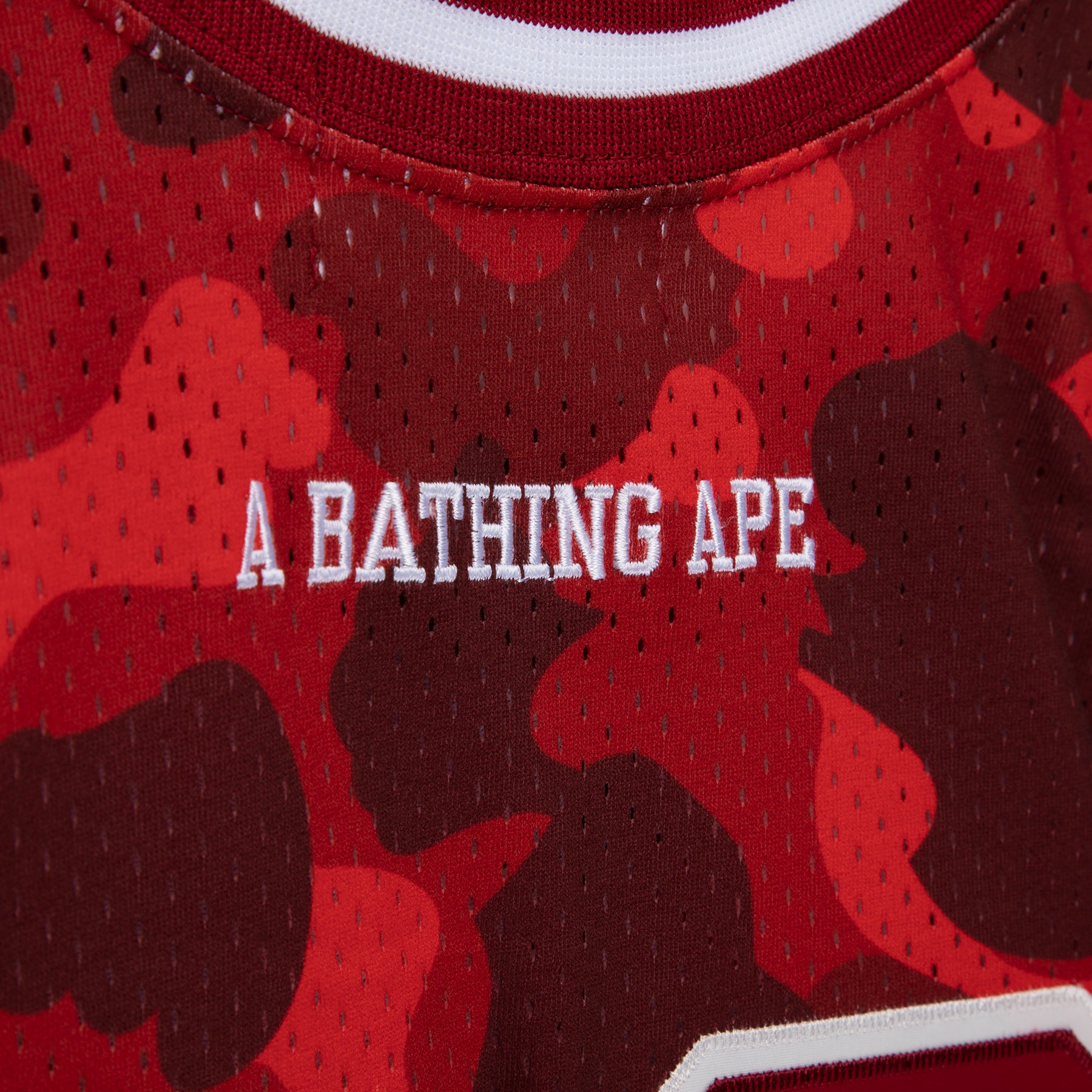 A Bathing Ape Basketball Tank Top - Red – Grails SF