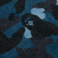 A Bathing Ape Color Camo Beach Towel (Navy)
