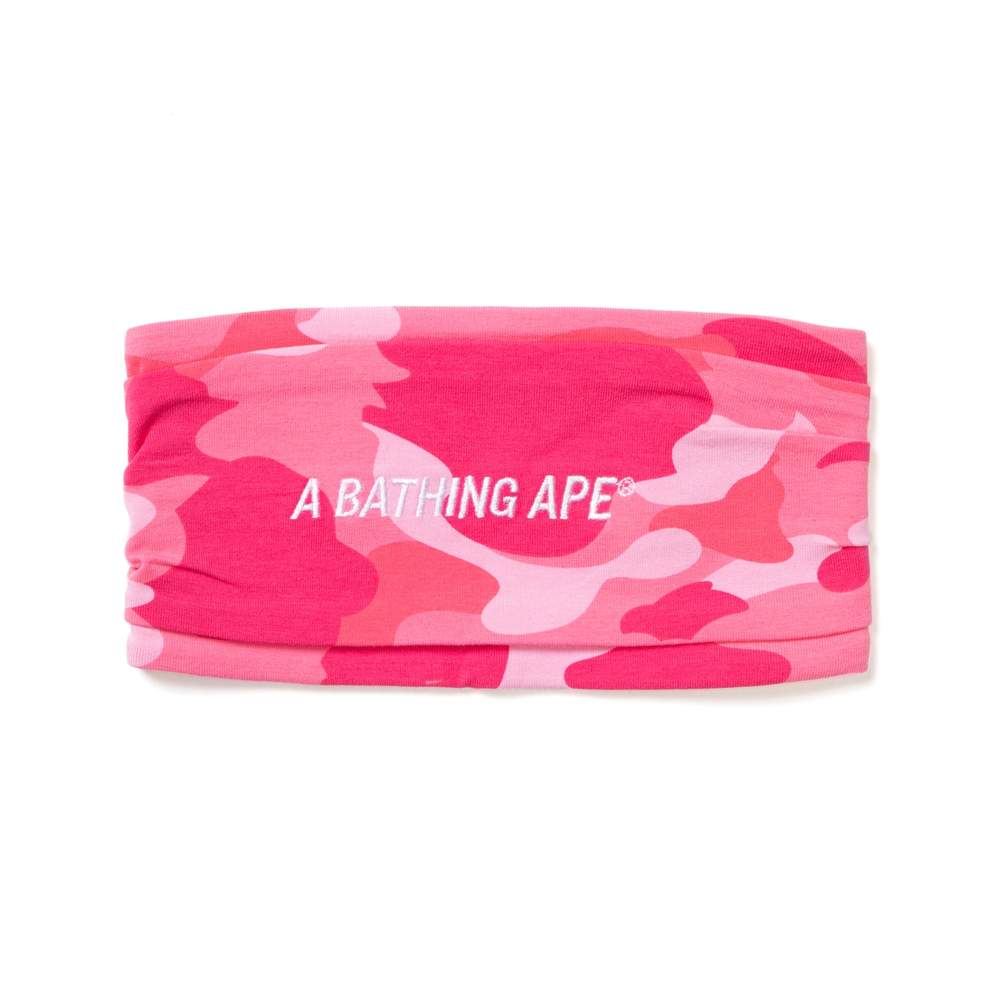 A Bathing Ape Color Camo Headband (Pink)